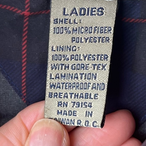 TOURNEY Gore-tex Waterproof Jacket Golf Windproof Breathable Size Large - Picture 5 of 15